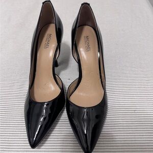 Michael Kors Glossy Black Heels